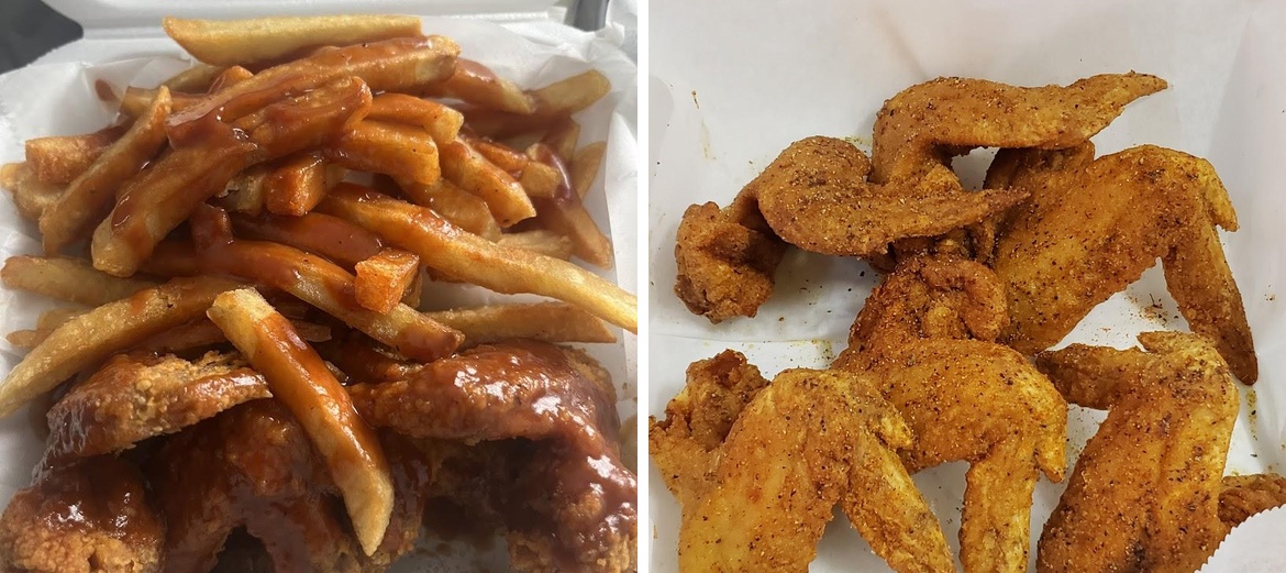 Pat's wing queen's Menu